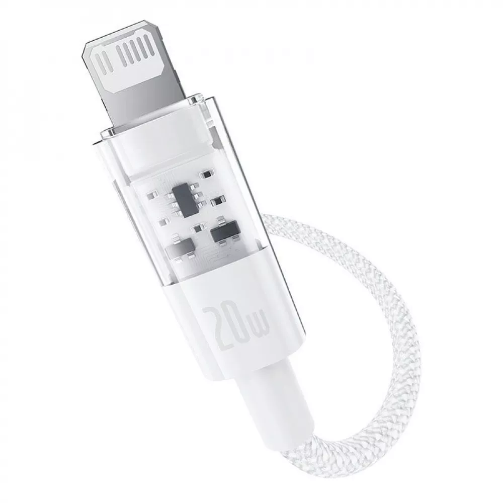 Кабель Baseus Gem Fast-Charging Type-C to Lightning 20W 1m - фото 9