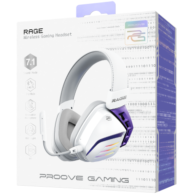 Купить Беспроводная игровая гарнитура Proove Gaming Rage (APP) 71094 - Ncase