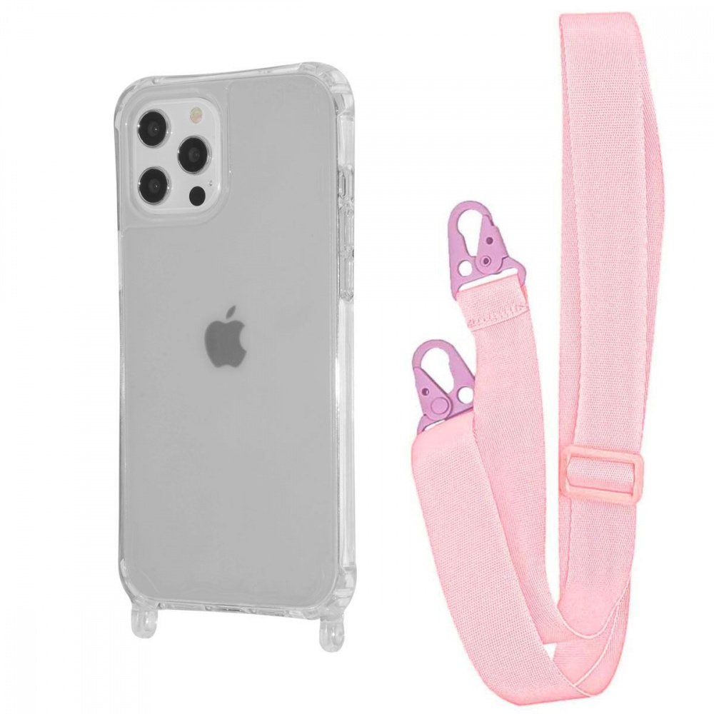 Чехол WAVE Clear Case with Strap iPhone 12 Pro Max - фото 13