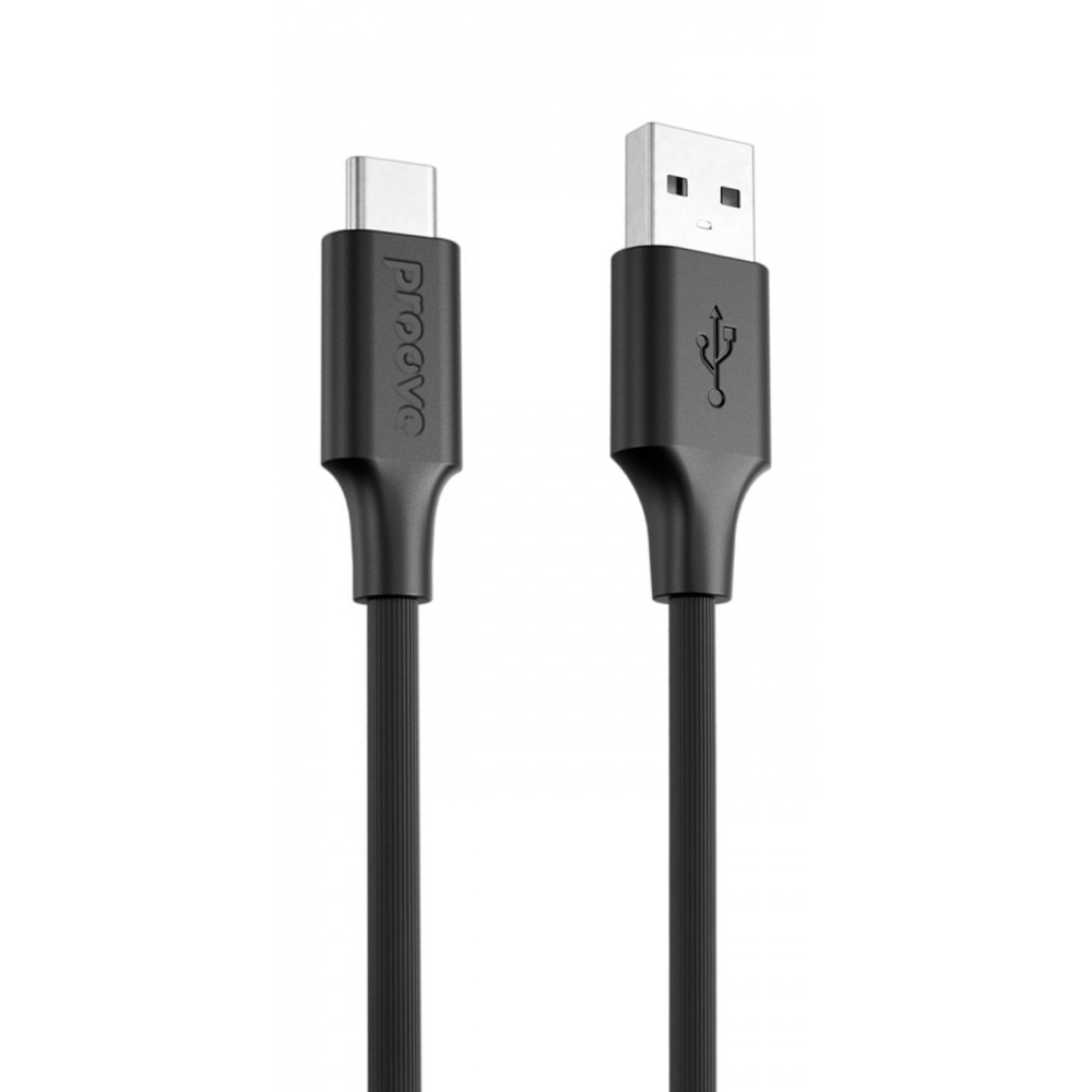 Кабель Proove Striped Silicone USB to Type-C (1m) - фото 4