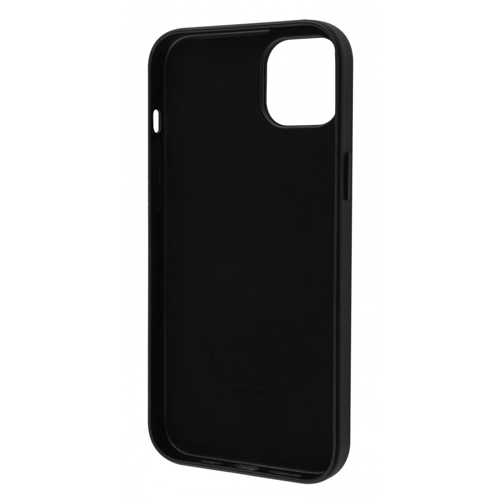 Чехол WAVE Premium Leather Edition Case with Magnetic Ring iPhone 14 Plus/15 Plus - фото 2