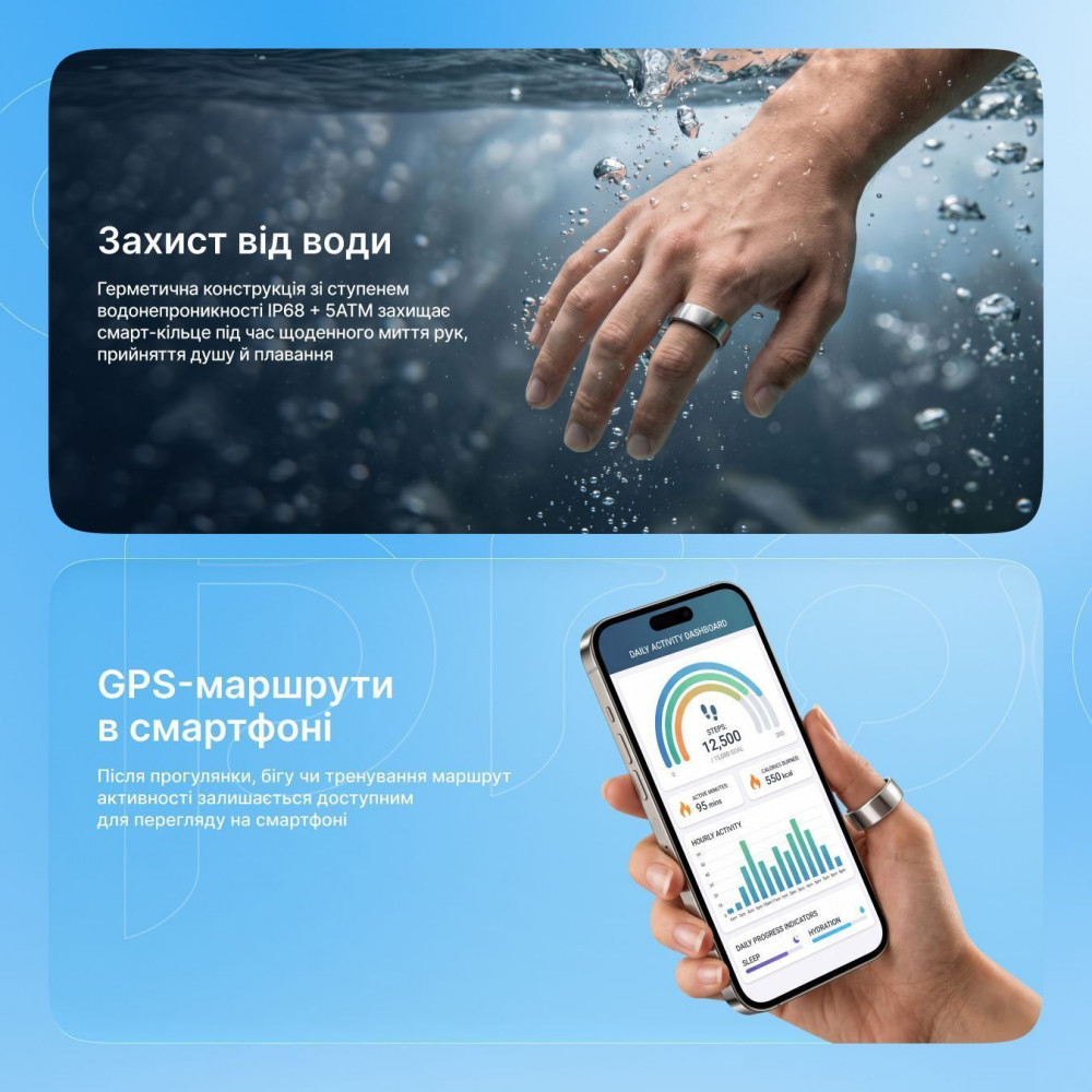 Смарт кільце Proove Eldor 12 — Придбати в Україні - фото 3
