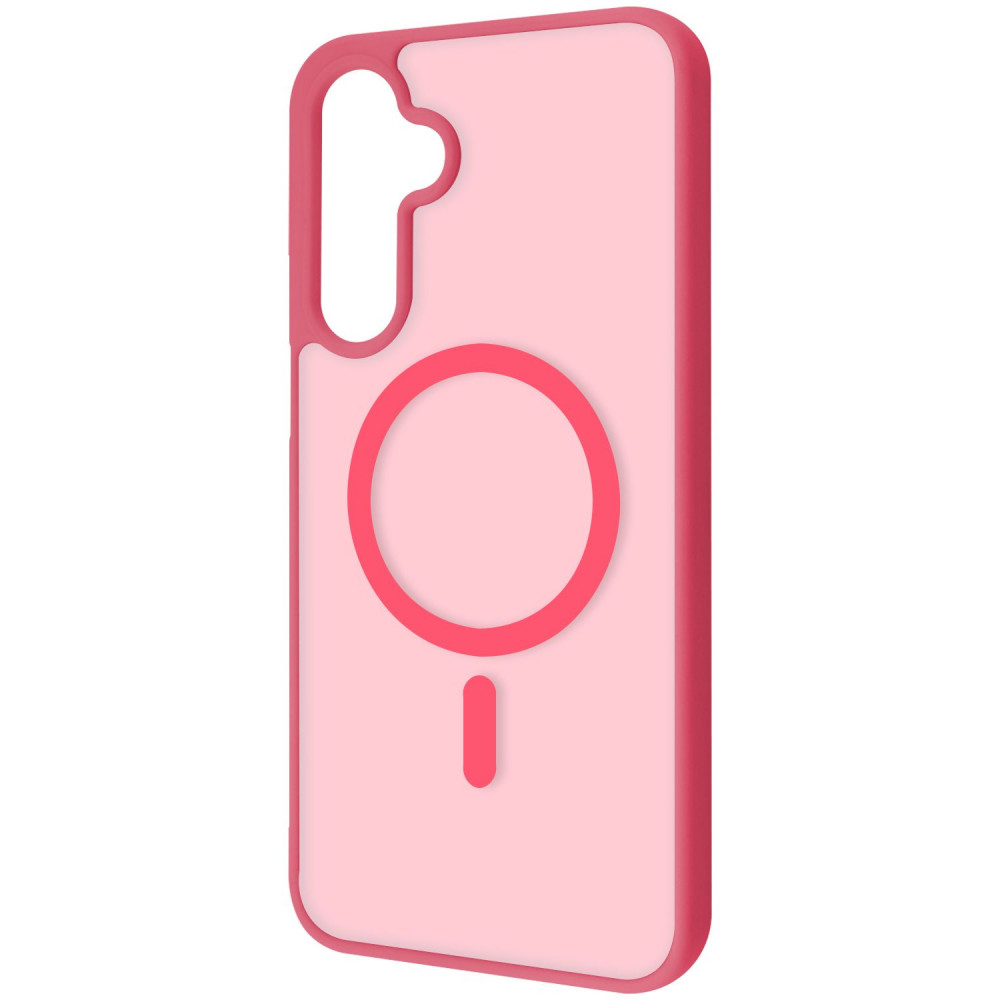 Чехол WAVE Matte Color Case with Magnetic Ring Samsung Galaxy A37 pink (67340) Розовый на картинке №1