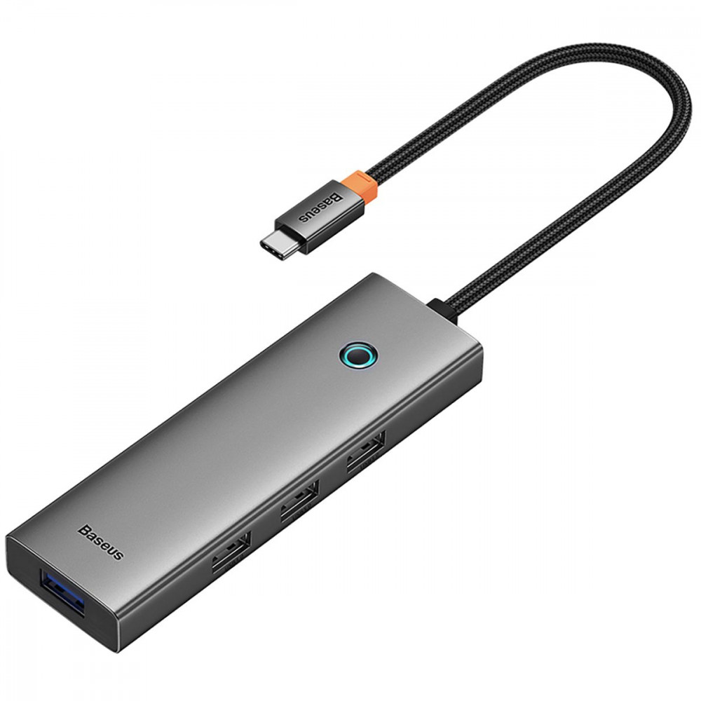 USB-Хаб Baseus UltraJoy Series 4-Port HUB (Type-C to USB3.0*4) — Придбати в Україні - фото 5