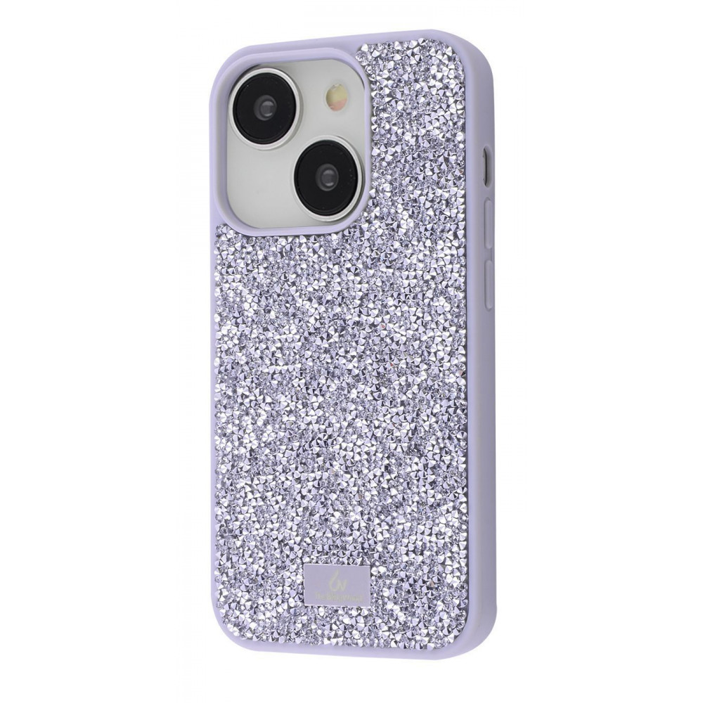Чехол Bling World Rock Diamond (TPU) iPhone 16 Pro Max white titanium (59488) Белый титан на картинке №1