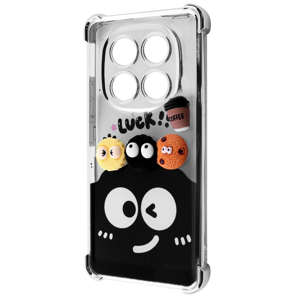 Чохол WAVE Winkie Xiaomi Redmi Note 14 Pro 4G silver/splash на малюнкі №1