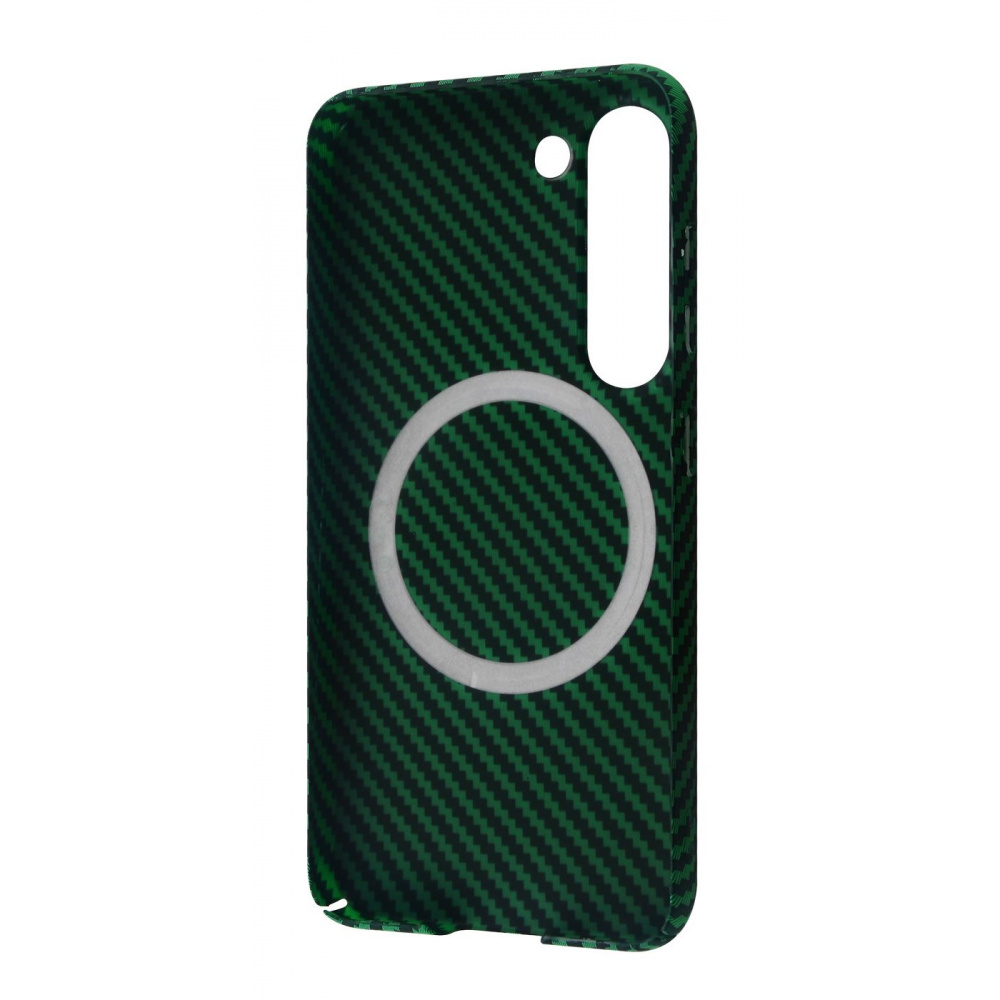 Чехол WAVE Carbon Case with Magnetic Ring Samsung Galaxy S23 Plus - фото 2