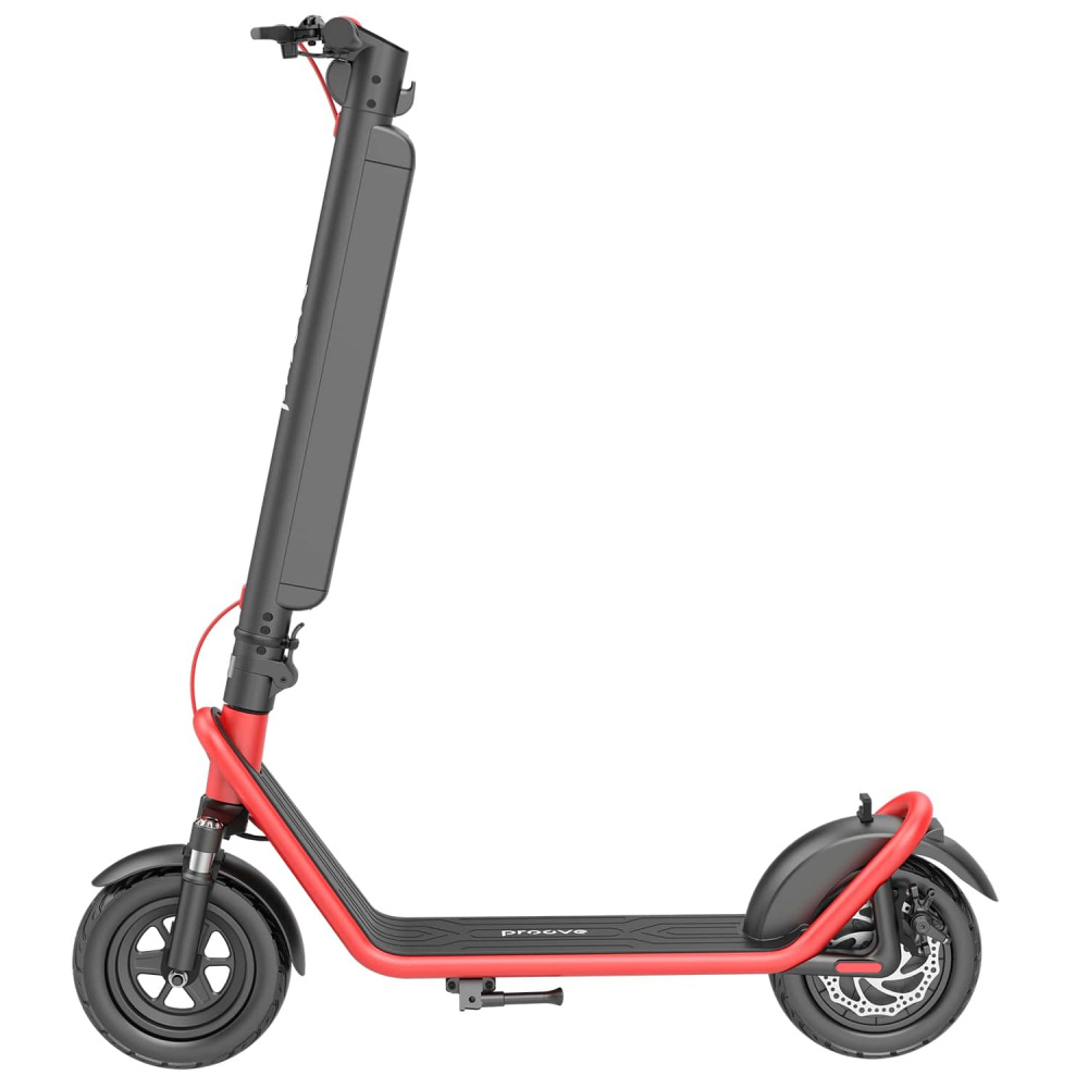 Электросамокат Proove Model Urban App 450W  (черно/красный) - фото 1