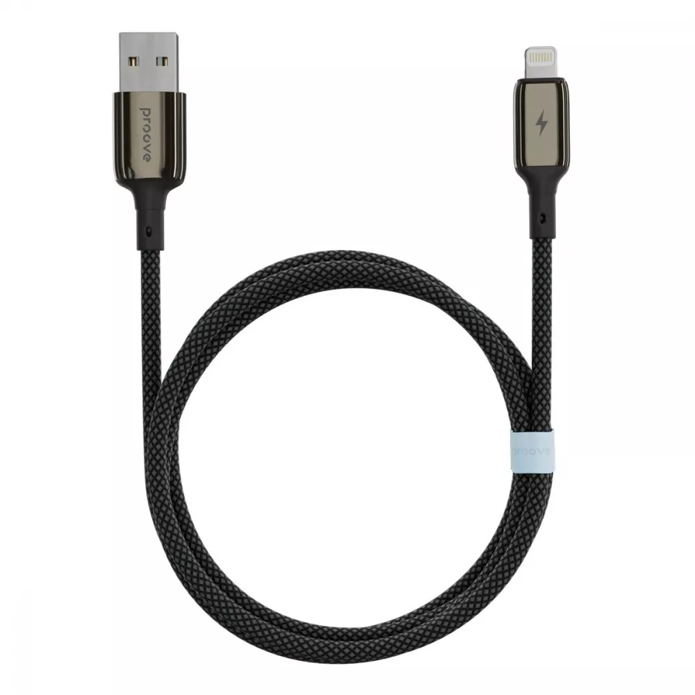 Кабель Proove Dense Metal USB to Lightning 2.4A (1m) — Придбати в Україні - фото 5