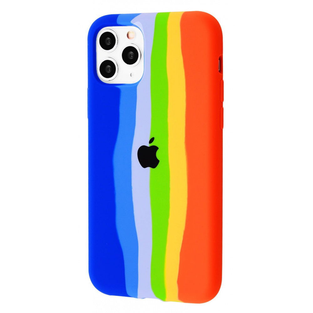 Чехол Rainbow Silicone Case iPhone 11 Pro - фото 10