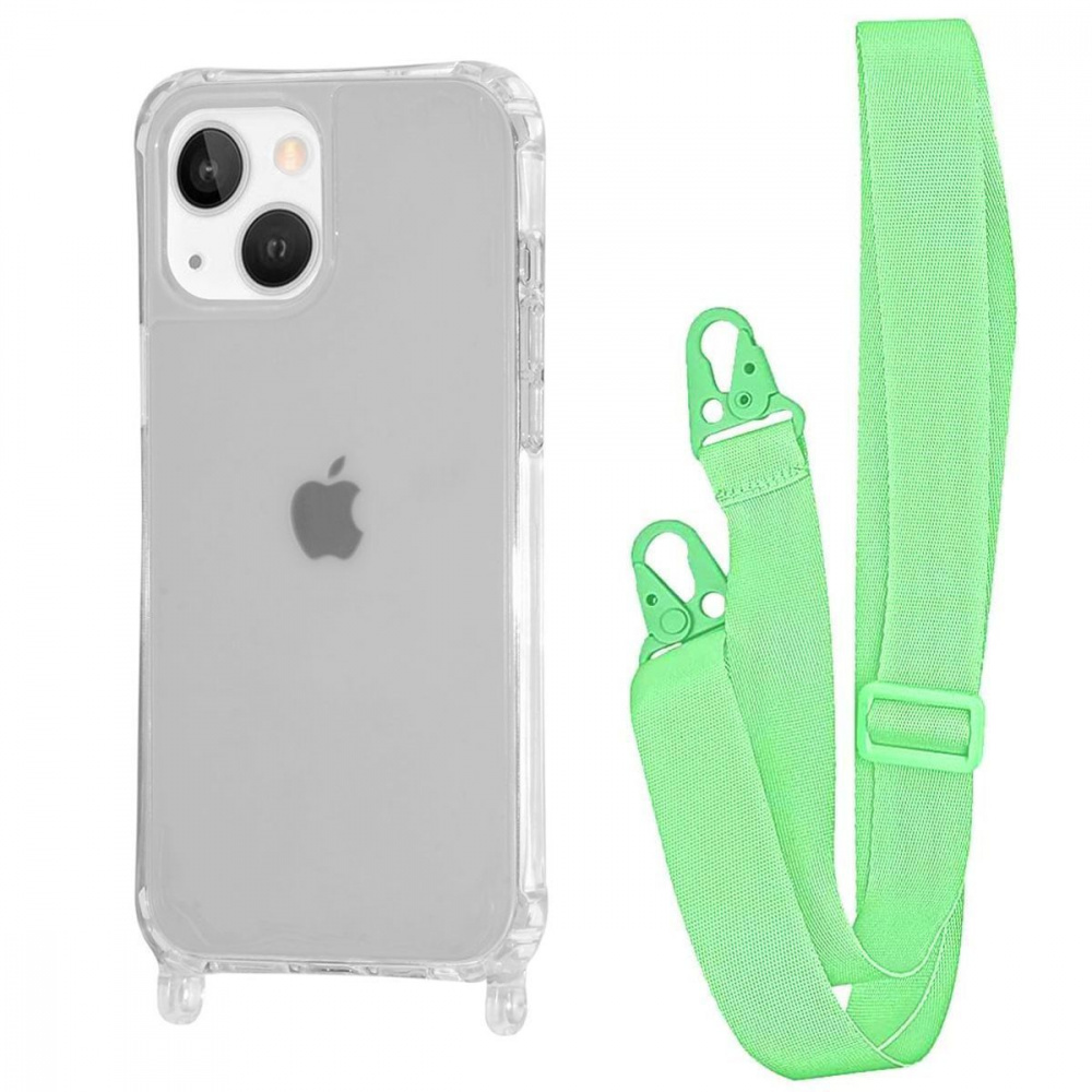 Чехол WAVE Clear Case with Strap iPhone 13 - фото 11