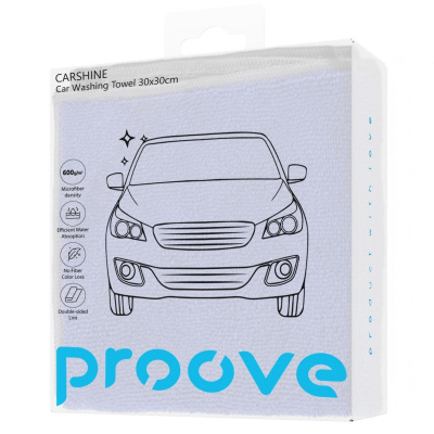 Купить Автомобильная Микрофибра Proove Carshine (30*30cm) 2 pcs 54294 - Ncase