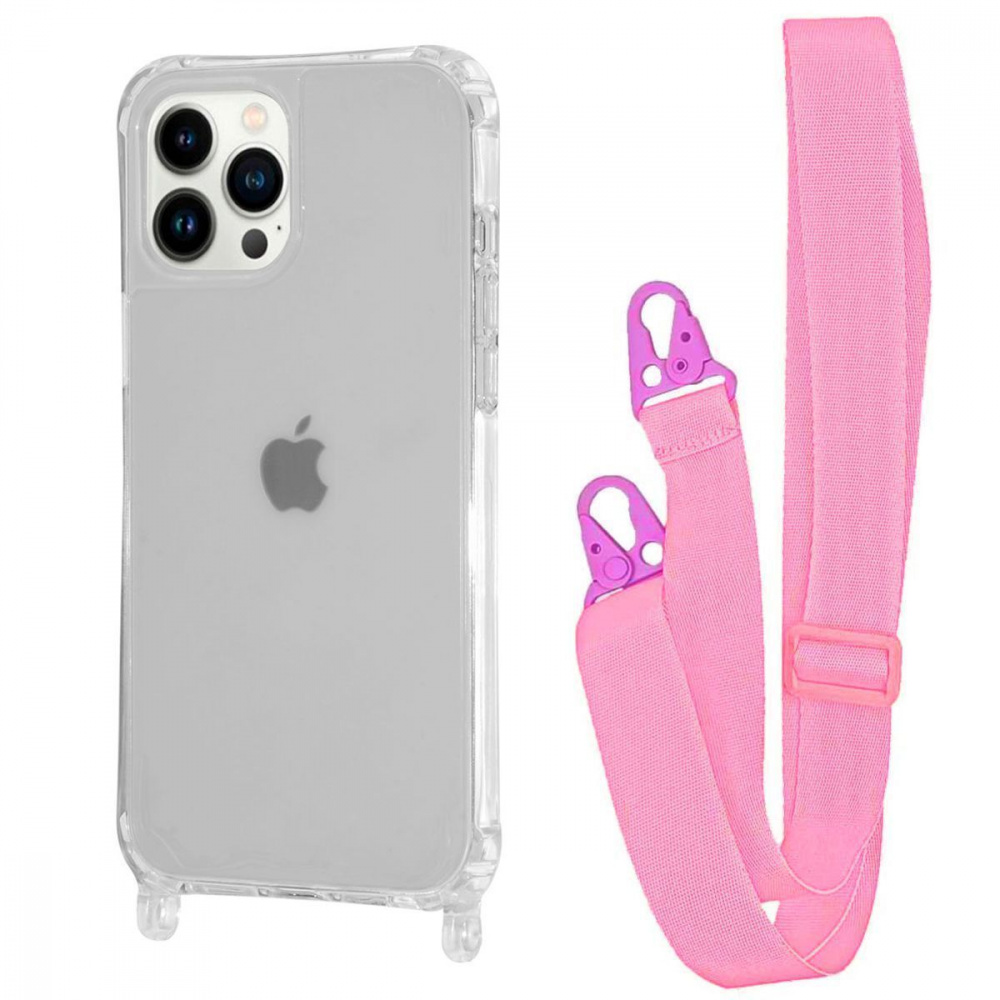Чехол WAVE Clear Case with Strap iPhone 14 Pro Max - фото 10