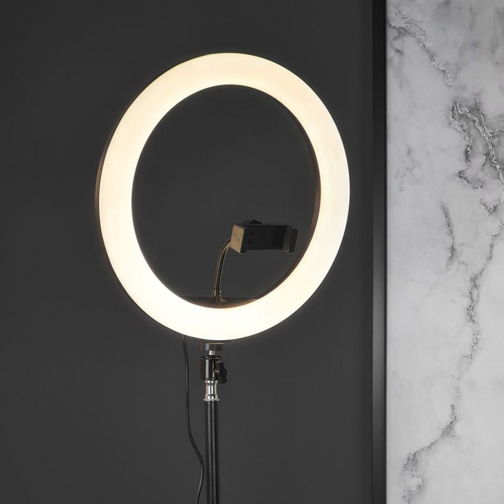 Кільцева світлодіодна LED лампа M26 10" 26cm — Придбати в Україні - фото 5