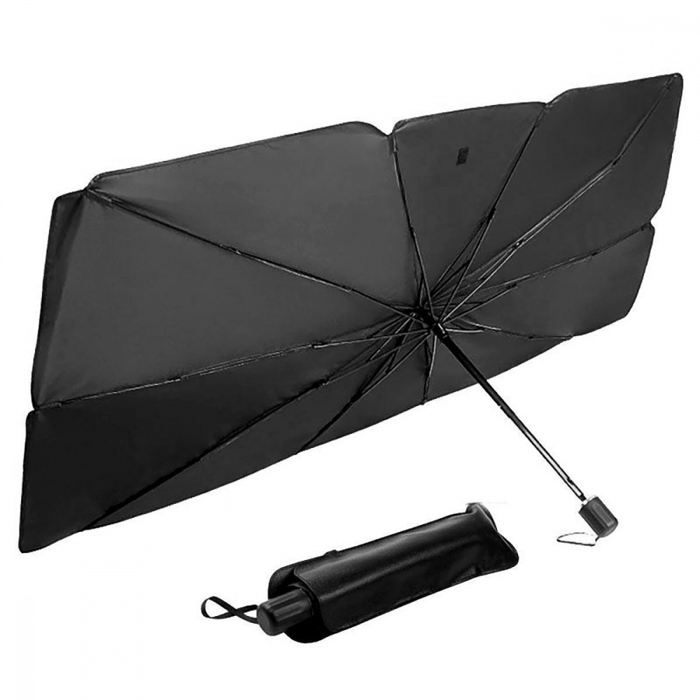 Сонцезахисна парасолька для автомобіля SunShield 110*125*65cm — Придбати в Україні - фото 3