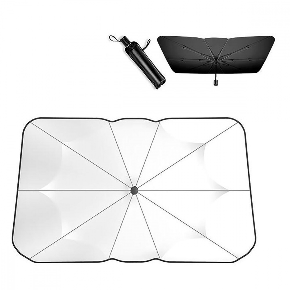 Сонцезахисна парасолька для автомобіля SunShield 110*125*65cm — Придбати в Україні - фото 1