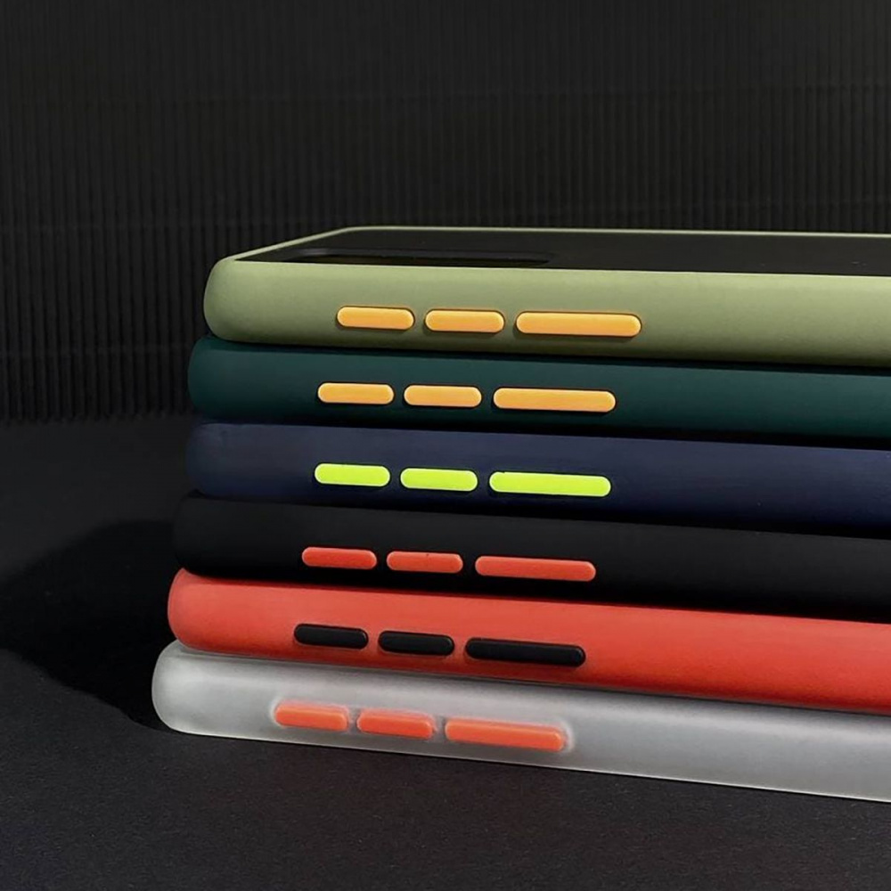 Чехол Matte Color Case (TPU) Xiaomi Mi 10 Lite - фото 3