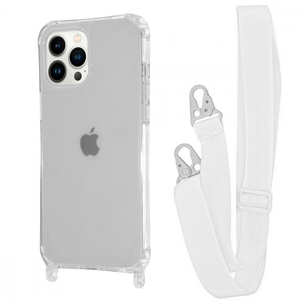 Чехол WAVE Clear Case with Strap iPhone 15 Pro Max - фото 8