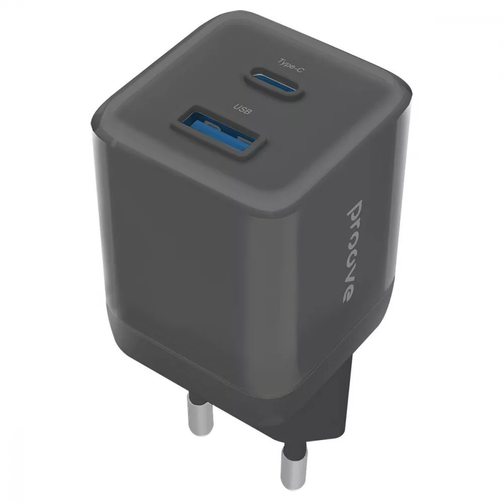 СЗУ Proove Pure GaN Plus 30W (Type-C + USB) - фото 3