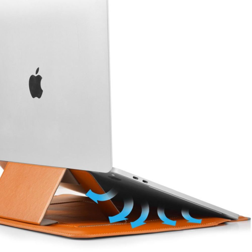 Чехол WIWU Skinpro Portable Stand Sleeve for MacBook 15.4" - фото 14