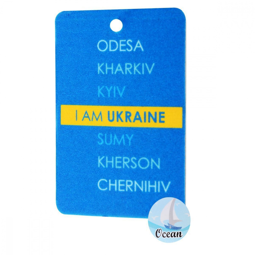 Car Air Freshener UA I Am Ukraine - фото 7