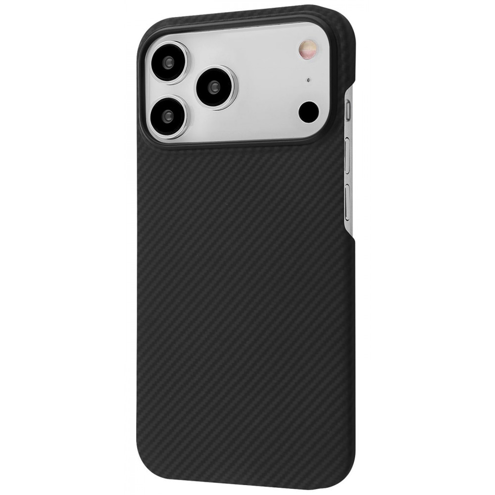 Чехол Proove Carbon Slim with Magnetic Ring iPhone 17 Pro Max onyx (PCCSIP17PM60) Черный на картинке №1