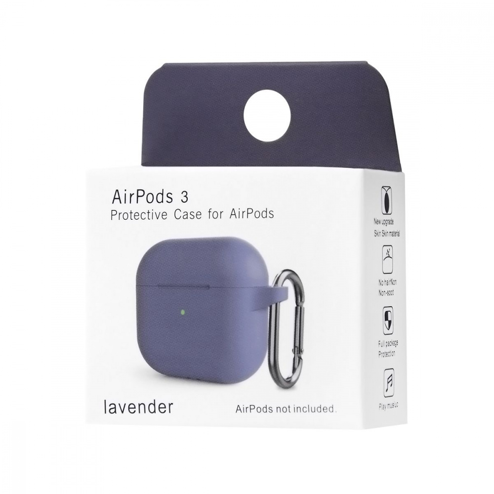 Чехол Silicone Case New for AirPods 3 - фото 1