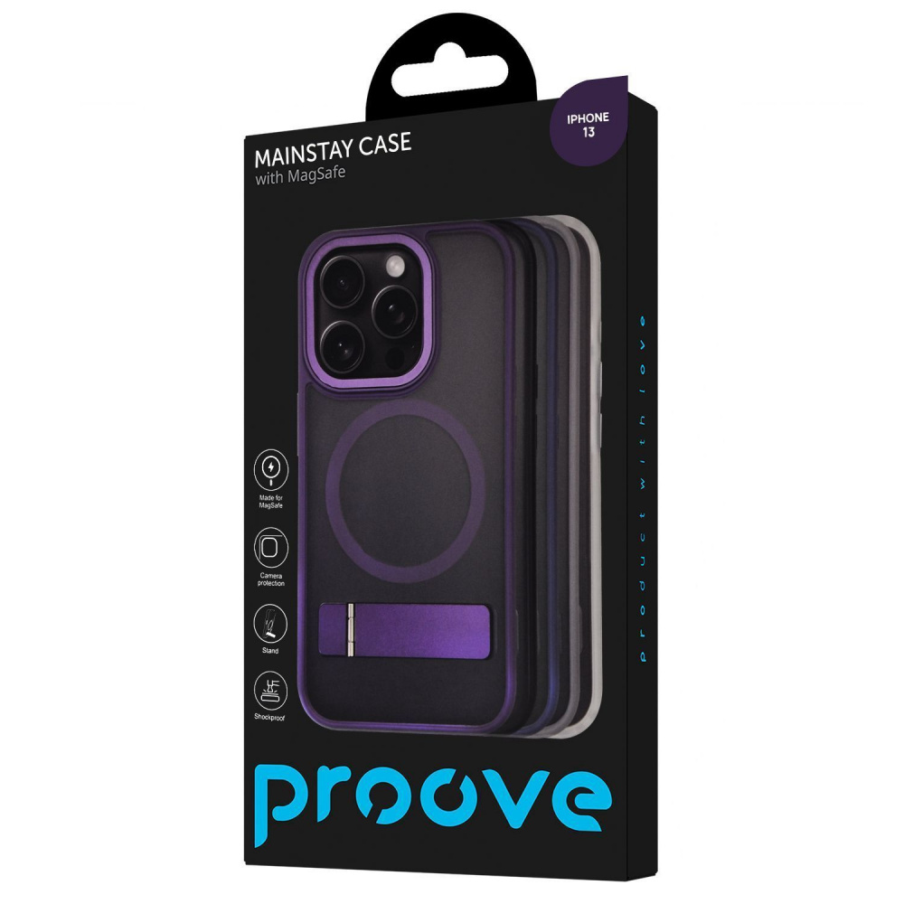 Чехол Proove Mainstay Case with Magnetic Ring iPhone 13 - фото 1