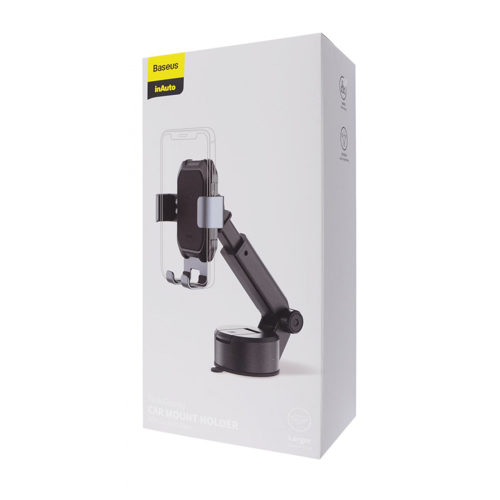 Автомобільний тримач Baseus Tank Gravity Car Mount With Suction Base — Придбати в Україні - фото 1