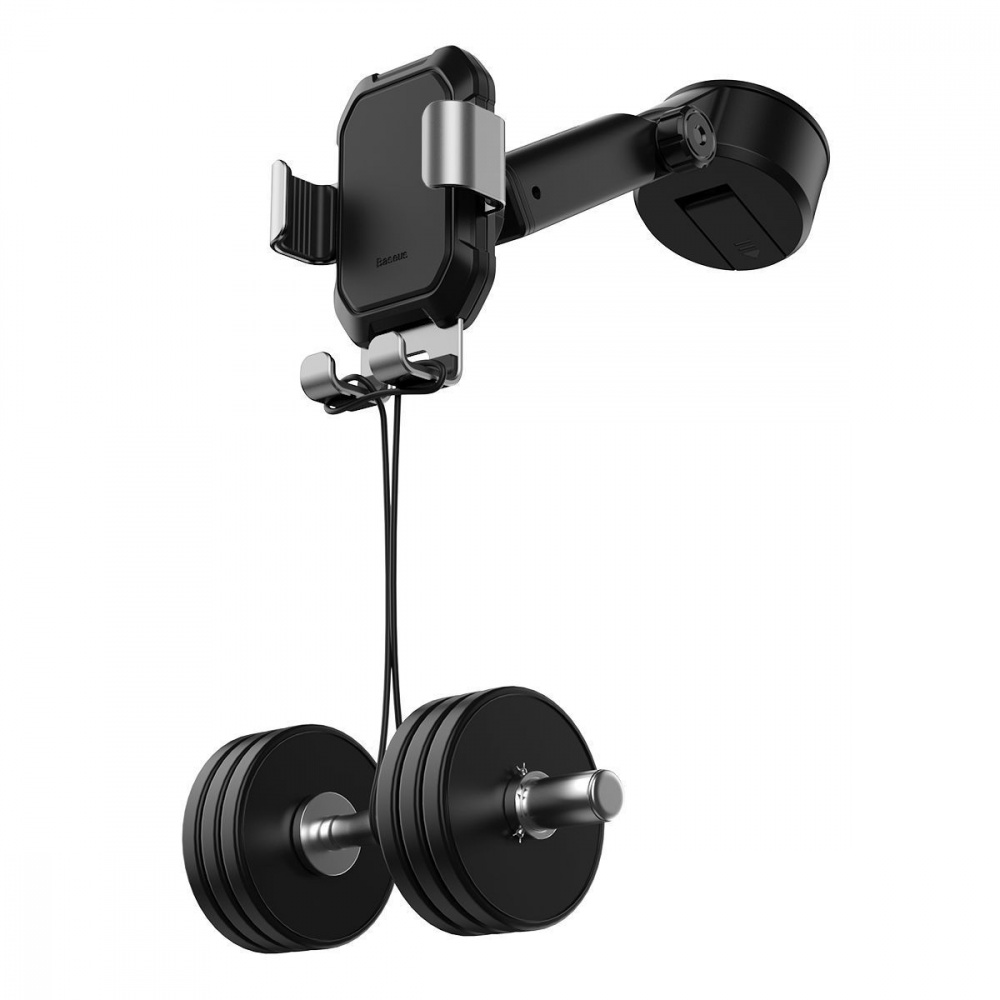 Автодержатель Baseus Tank Gravity Car Mount With Suction Base - фото 5