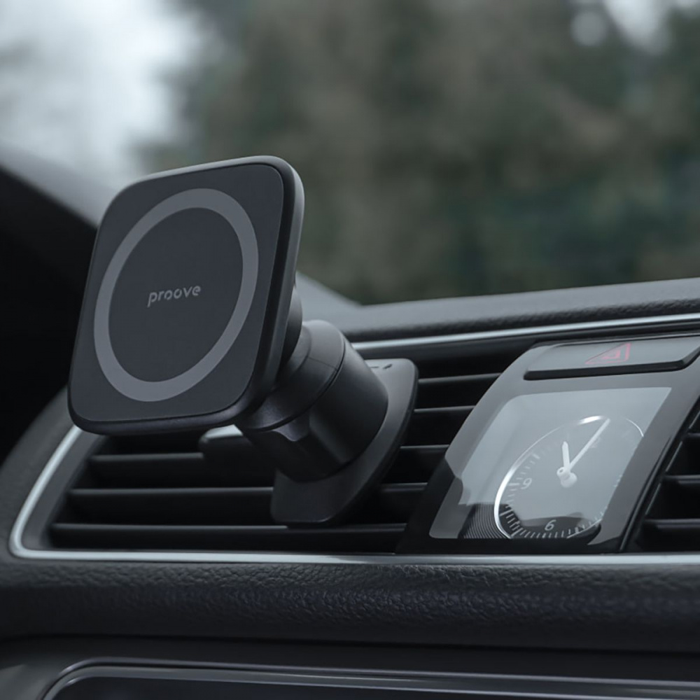 Автомобільний тримач Proove Block Magnetic Air Outlet Car Mount Magnetic Ring — Придбати в Україні - фото 6