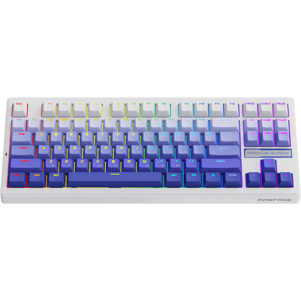 Беспроводная клавиатура Proove Gaming Rampage (Ukraine Layout) - фото 7