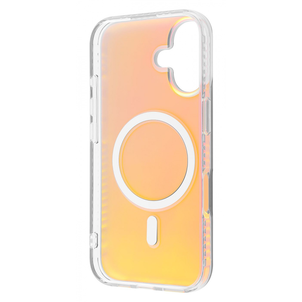 Чехол WAVE Matte Gradient Colors with Magnetic Ring iPhone 16 - фото 1