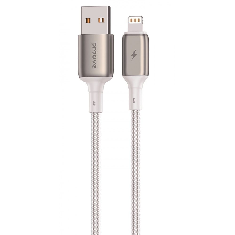 Кабель Proove Dense Metal USB to Lightning 2.4A (2m) - фото 2