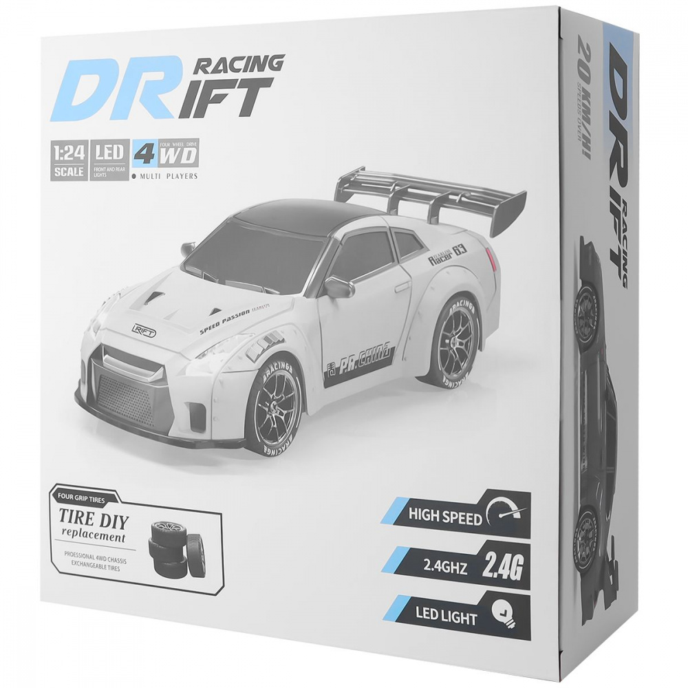 Машинка для дрифта на радиоуправлении Nissan GT-R S815