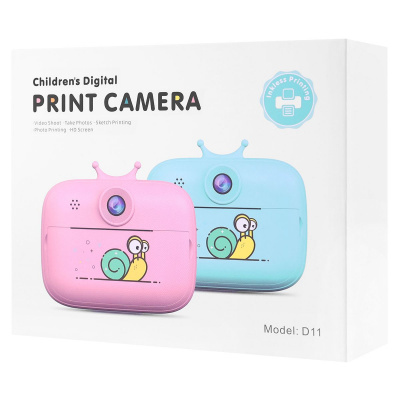 Дитяча фотокамера моментального друку SnailSnap — Придбати в Україні