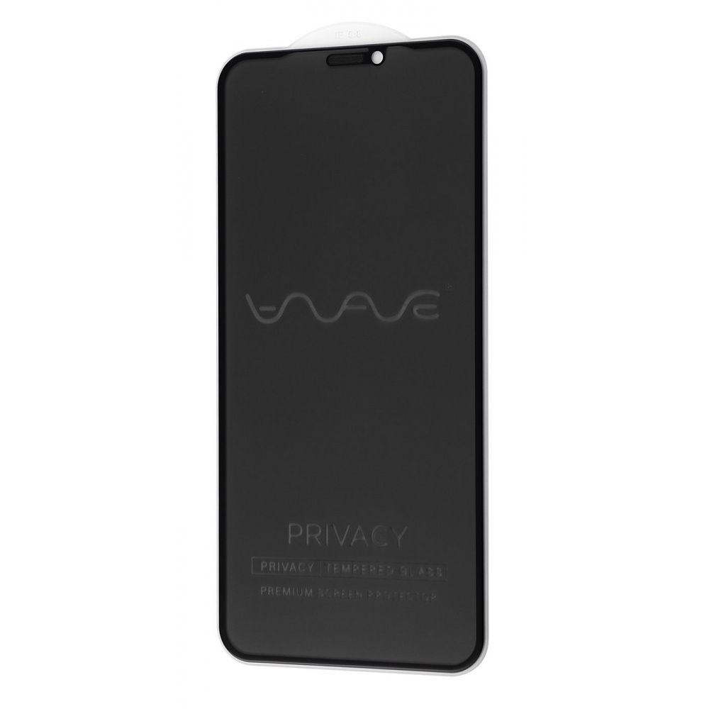 Защитное стекло WAVE Privacy iPhone X/Xs/11 Pro