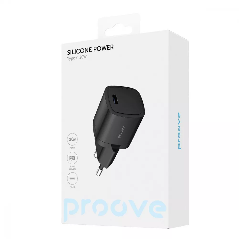 СЗУ Proove Silicone Power 20W (Type-C)