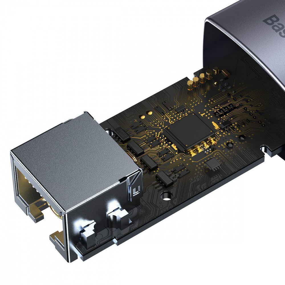 Перехідник Baseus Lite Series Ethernet 1000Mbps (Type-C to RJ45) — Придбати в Україні - фото 4
