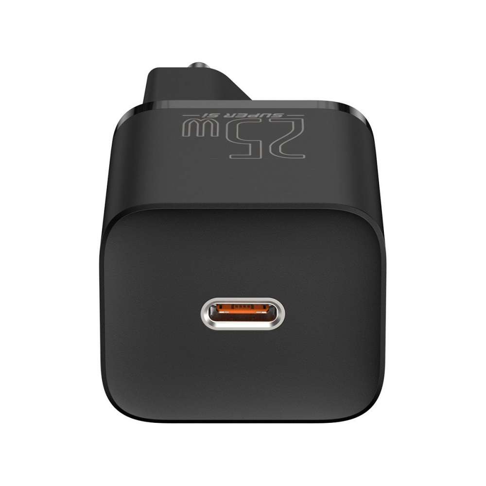 МЗП Baseus Super Silicone Quick Charger 25W (Type-C) + With Cable Type-C to Type-C 3A (1m) — Придбати в Україні - фото 10
