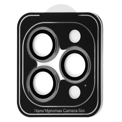 Захист камери Proove Achilles iPhone 16 Pro/16 Pro Max black titanium