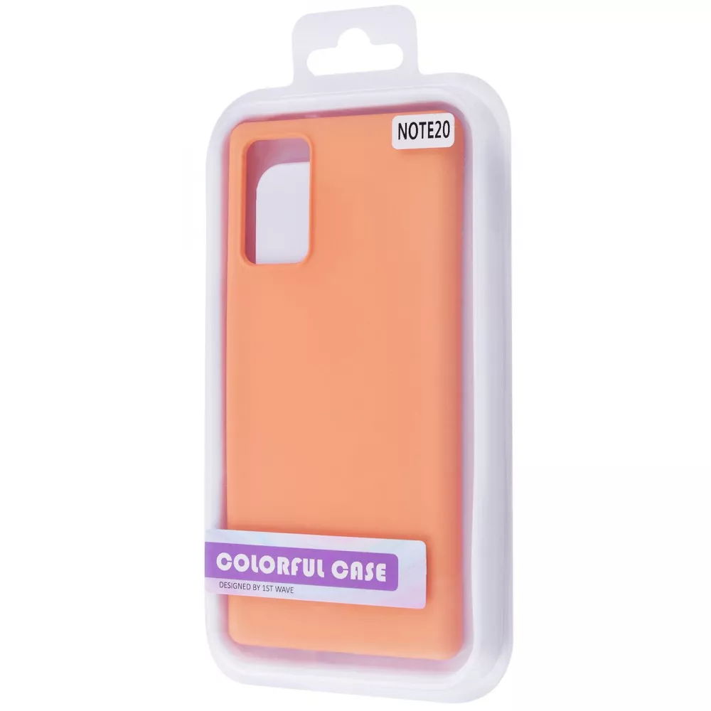 Чехол WAVE Colorful Case (TPU) Samsung Galaxy Note 20 (N980F) - фото 1