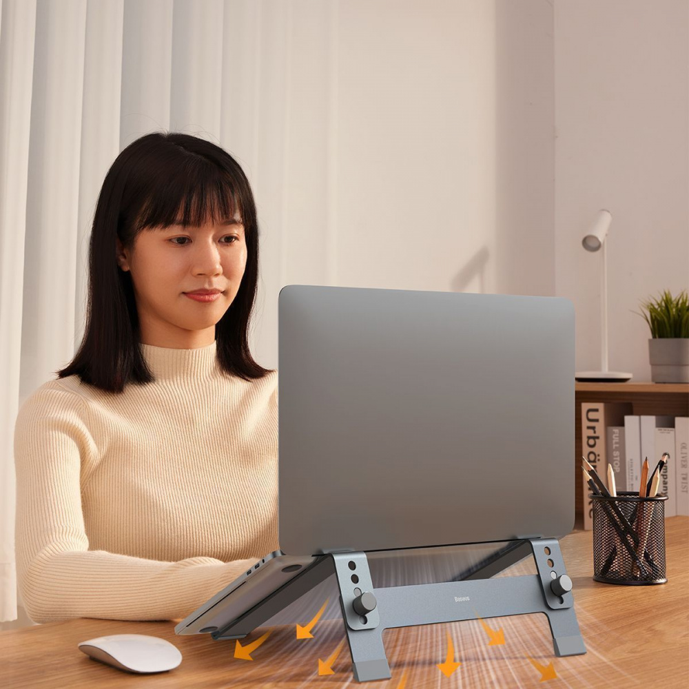 Підставка для ноутбука Baseus UltraStable Series Stand (4-Gear Adjustable) — Придбати в Україні - фото 8