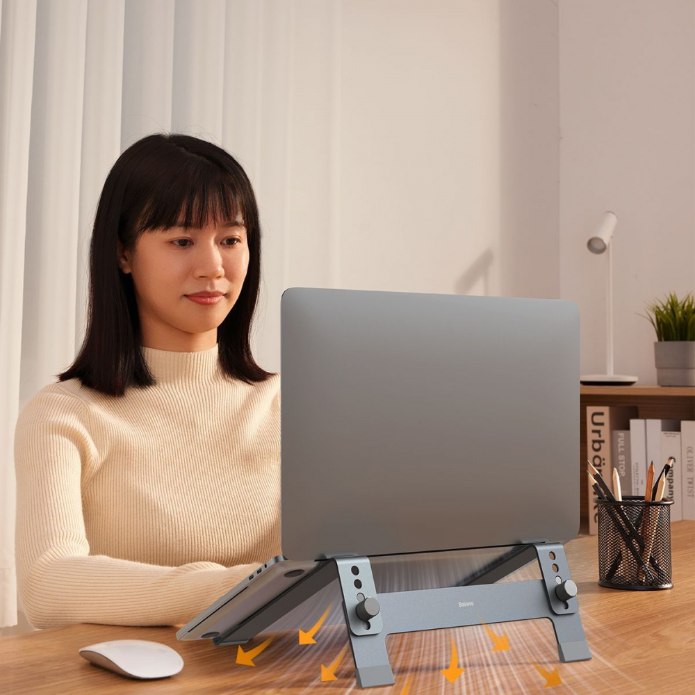 Підставка для ноутбука Baseus UltraStable Series Stand (4-Gear Adjustable) — Придбати в Україні - фото 9