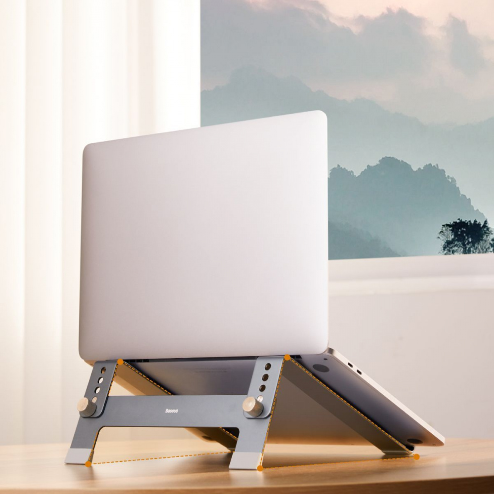 Підставка для ноутбука Baseus UltraStable Series Stand (4-Gear Adjustable) — Придбати в Україні - фото 8