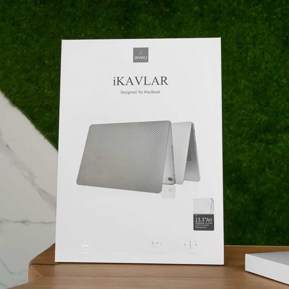 Накладка WIWU iKavlar Crystal Shield MacBook Air 13,6" A2681 — Придбати в Україні - фото 7