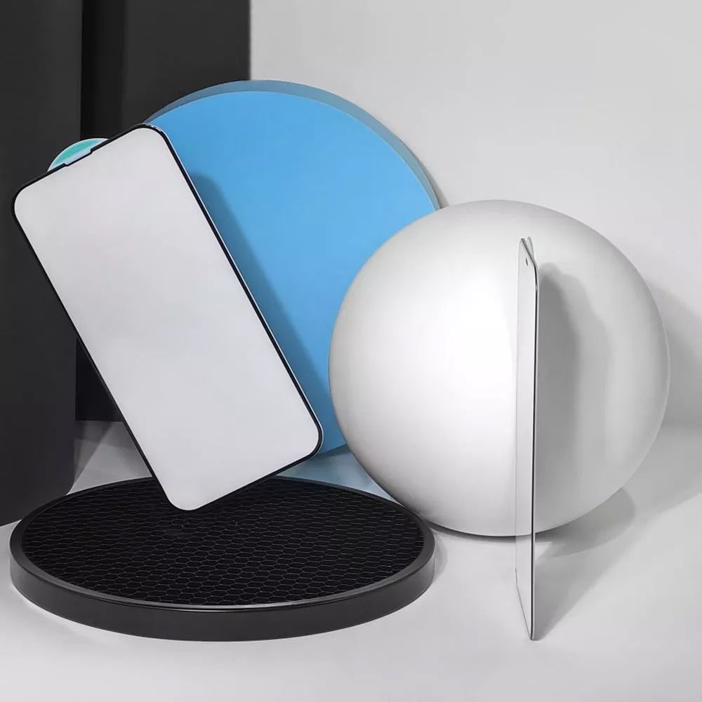 Protective glass FULL SCREEN HQ Samsung Galaxy A27 without packaging black (67222) Черный на картинке №4