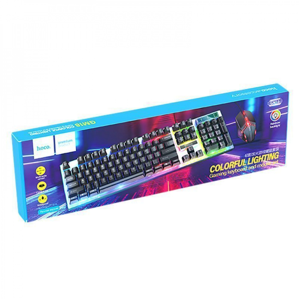 Клавиатура и Мышь Hoco GM18 Luminous