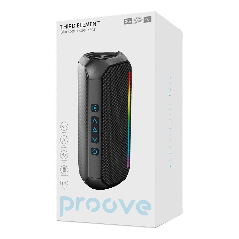 Портативна Акустика Proove Third Element 30W — Придбати в Україні - фото 1