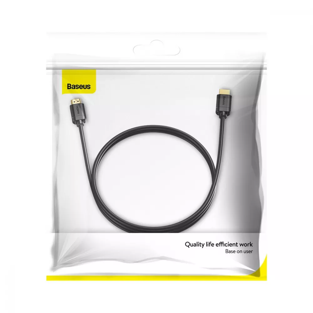 Кабель Baseus High Definition HDMI Male To HDMI Male (2m) — Придбати в Україні